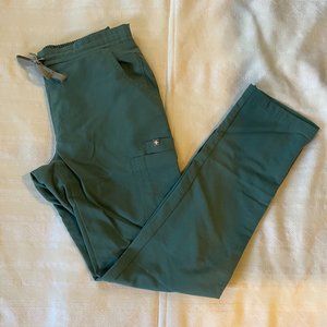 FIGS women's Hydrogreen Yola - Skinny Scrub Pants - XS / Hydrogreen